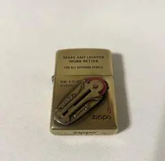 ZIPPO D 2008 フリント メタル張り フリントディスペンサー ブラス