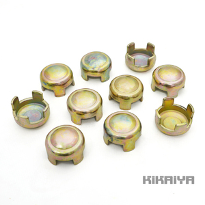 単管 打ち込み ヘッド Φ48.6mm 単管パイプ用 10個セット 座金型 資材 キャップ KIKAIYA