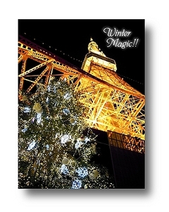 オリジナル フォト ポストカード 2010/12/16 東京タワー Vol.1
