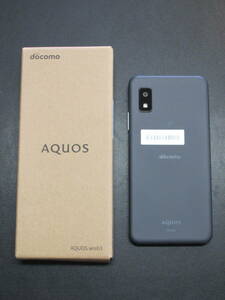 【新品未使用】 docomo AQUOS wish3 SH-53D ブラック 制限○ SIMフリー ④