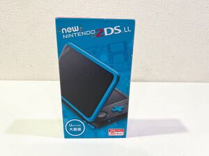 【新品未使用】当時物 NEW ニンテンドー 2DS LL JAN-001 ブラック × ターコイズ 60サイズ（42）