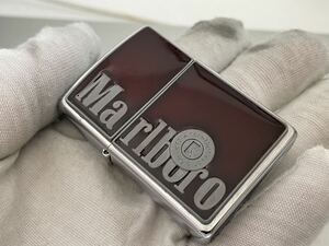 希少 ZIPPO ライター マルボロ Marlboroジッポ Zippoオイルライター真鍮製 中古美品 喫煙グッズ ジッポー 火花確認済R674273