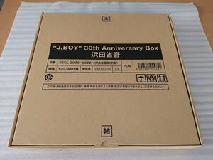 浜田 省吾 CD J.BOY 30th Anniversary Box 完全 生産 限定 2DVD 2LP EP グッズ 未開封 新品　未使用