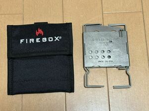 未使用FIREBOX (ファイヤーボックス) ナノ　チタン製