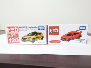 トミカ ホンダ シビックタイプR レースコントロールカー＆ トイザらス オリジナル タイプRチャレンジ2018デザイン仕様セット