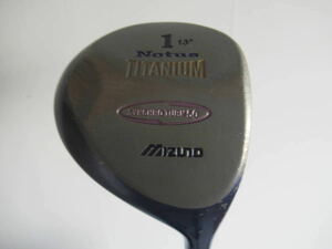 ★Mizuno ミズノ Notus ドライバー レディース 1W 13° 純正カーボンシャフト F898　★レア★激安★中古★　★