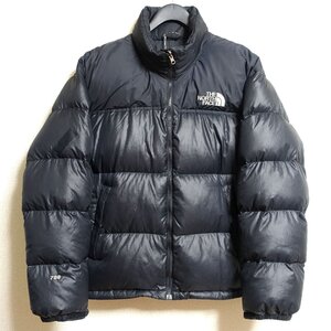 THE NORTH FACE ノースフェイス ヌプシ ダウンジャケット 700FP メンズ Lサイズ 正規品 ブラック Z4351