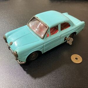 【中古】VWワーゲン ブリキのおもちゃ レトロ ゼンマイ ぜんまい 当時物 ミニカー 