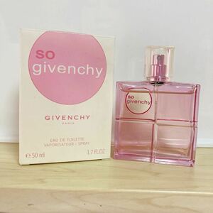 限定版 未使用品 GIVENCHY ジバンシー 香水 so givenchy 50ml フレグランス レア フローラル フルーティ ジバンシィ　残量多　EDT 