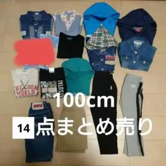 男の子　キッズ　100cm　14点　まとめ売り