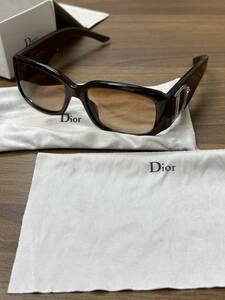 正規レア Dior Dロゴ フラワー　フルフレーム サングラス