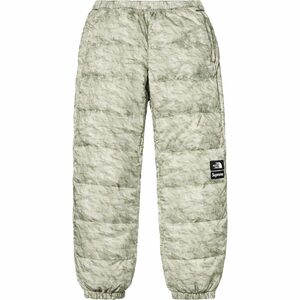 国内正規 新品 19aw Supreme The North Face Paper Print Nuptse Pants ダウン パンツ S シュプリーム ノースフェイス