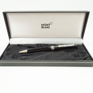 【中古】MONT BLANC モンブラン マイスター シュテュック ボールペン ブラック×シルバー