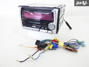 carrozzeria カロッツェリア CD カセット デッキ プレーヤー 2DIN カーオーディオ FH-P404 部品取りに 即納 棚22A