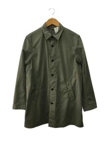 Steven Alan◆PE STRC SHT COAT/S/コットン/KHK/無地/8125-199-0199