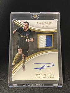 Ivan Perisic（イヴァン・ペリシッチ）【2017 Panini Immaculate】jersey Auto #/75 | FCインテル Inter