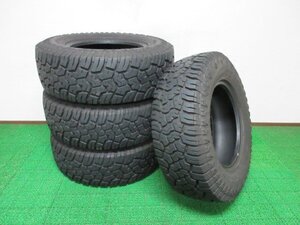 Y913【送料無料】265/70R17 121/118 10PR 超溝高 8.5~9分山 ヨコハマ 夏タイヤ GEOLANDAR X-AT 2022年製 4本 激安 ランクル FJ クルーザー