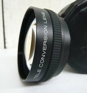 レトロ 当時物 RETRO LENS PANASONIC パナソニック カメラレンズ ビデオカメラ用 単焦点レンズ 望遠コンバージョン TELE CONVERSION LENS