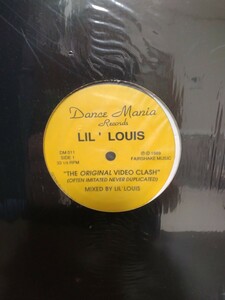LIL LOUIS/The Original Video Clash/side2 Music Takes U away リルルイス　Record レコード