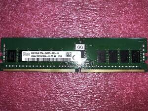 #2005 SK Hynix DDR4-2400 2Rx8 PC4-19200 ECC REG 8GB 保証付き HMA41GR7AFR8N-UH