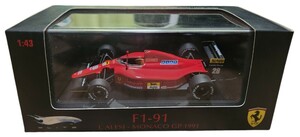 1/43 フェラーリ F1-91 ジャン・アレジ 1991年 モナコGP