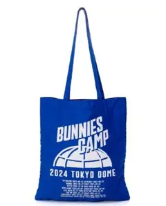 newjeans BUNNIES CAMP トートバッグ　青