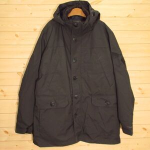 〇美品！Eddie Bauer エディー・バウアー◆厚手 中綿ジャケット 2WAY ライナー付き アウトドア 防寒 撥水 秋冬◆メンズ グレー M◆AA0189