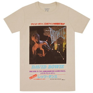 DAVID BOWIE デヴィッドボウイ Japanese Text Tシャツ Lサイズ オフィシャル