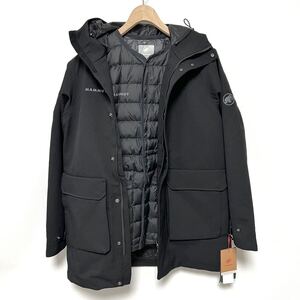 S/M マムート 3way 取り外せる インナーダウン 防水 ロゼグ 3 イン 1 ハードシェル コート MAMMUT Roseg 3in1 HS Coat ダウンジャケット