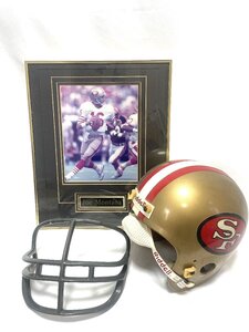 Riddell リデル NFL 49ers SF サンフランシスコ フォーティナイナーズ ヘルメット ジョーモンタナ JOE MONTANA額縁セット パネル アメフト