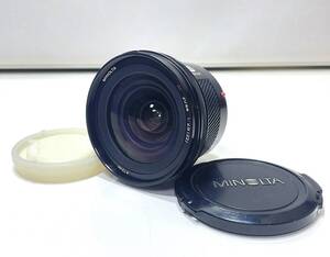 即決 美品 MINOLTA AF 20mm F/2.8 for SONY α A Mount 35mm ミノルタ 超広角 単焦点初代 α シリーズ 希少なレンズ