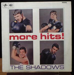 【GI028】THE SHADOWS 「More Hits!」, 65 UK mono Original/ Compilation　★エレキ・インスト/ポップ・ロック