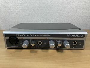 ★通電確認済み★ M-AUDIO recording interface FireWire Solo インターフェイス