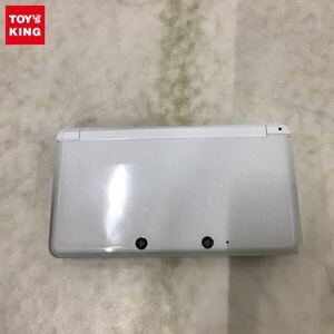 1円〜 動作確認/初期化済 箱無 ニンテンドー3DS CTR-001 本体 アイスホワイト