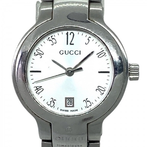 GUCCI(グッチ) 腕時計 - 8900L レディース シルバー