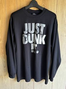 ① NIKE ナイキ JUST DO IT DUNK ロンT 長袖カットソー JORDAN MF