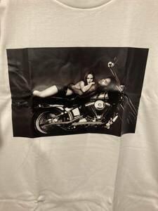 バイクガールフォトTシャツ 