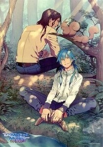 DRAMAtical Murder re:connect ドラマティカルマーダー ドラマダ シーガル予約特典 A3クリアポスター ミンク＆蒼葉