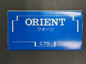 オリエント ORIENT オールド クォーツ 腕時計用 取扱説明書 Cal: C75