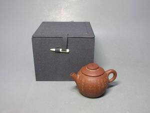 504825 中国 朱泥 急須（茶道具）煎茶器