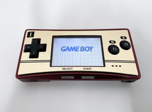 100円～★NINTENDO GABE BOY micro 任天堂 ゲームボーイ ミクロ 20周年限定デザイン GABEBOY micro 20th ニンテンドー【通電動作確認済み】