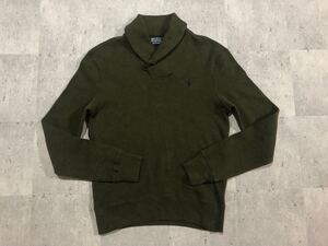 XS 165 POLO by RALPH LAUREN ニット スウェット　カーキ