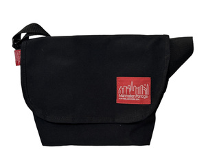 ★Manhattan Portage マンハッタンポーテージ CASUAL MESSENGER BAG JR メッセンジャーバッグ ショルダーバッグ 1605JR 黒 ブラック