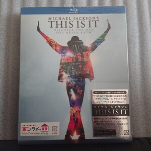 未使用 Blu-ray THIS IS IT ブルーレイ マイケル ジャクソン MICHAEL JACKSON ケント michael