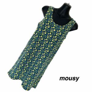 ☆新品☆ moussy マウジー ワンピース サイズ1 ノースリーブワンピース チュニック