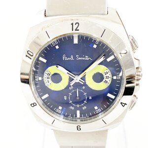 【1円スタート】Paul Smith ポールスミス J524-S066662 ディスクアイズ SS クオーツ メンズ腕時計 344946