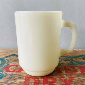 【1970s USA vintage】 FIRE KING mug ファイヤーキング マグカップ 