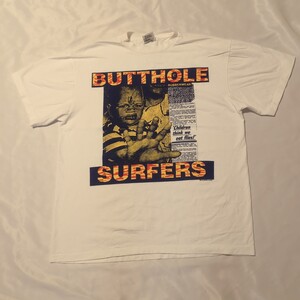 BUTTHOLE SURFERS THE FLAMING LIPS TEE blur RADIOHEAD U2 NIRVANA Rolling Stones Pink Floyd GREEN DAY Pixies USA HIPHOP OASIS RIDE