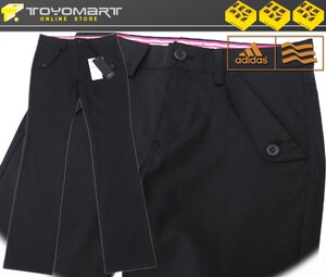 G124●アディダスゴルフ adidas Golf （レディース）●N60010　新品　ストレッチ ロングパンツ　ブラック/S　定価9900円