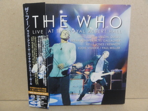 【 THE WHO ザ・フー　ライヴ・アット・ザ・ロイヤル・アルバート・ホール SACD ハイブリット 3枚組 】